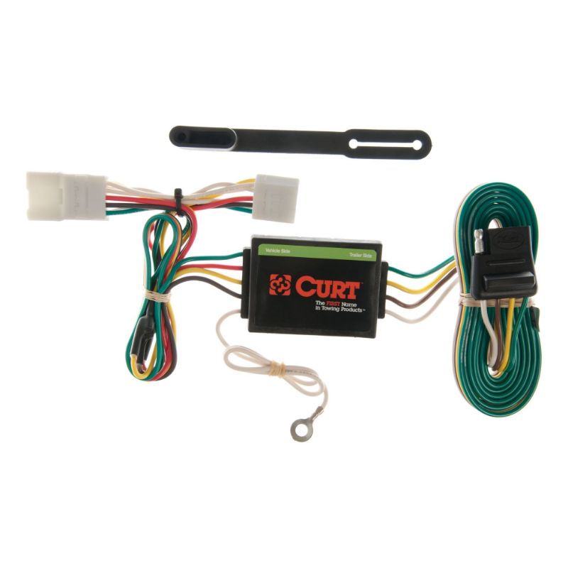 Picture of Curt Custom Wiring Harness, 4-Way Flat Output, Select Jeep Cherokee, Including Sport - 55354