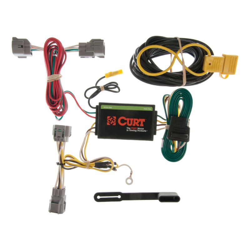 Picture of Curt Custom Wiring Harness, 4-Way Flat Output, Select Jeep Grand Cherokee - 55349