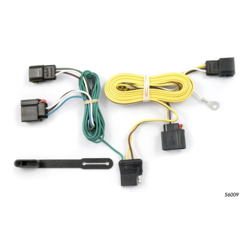 Picture of Curt Custom Wiring Harness, 4-Way Flat Output, Select Jeep Grand Cherokee - 56009