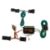 Picture of Curt Custom Wiring Harness, 4-Way Flat Output, Select Jeep Liberty - 55382