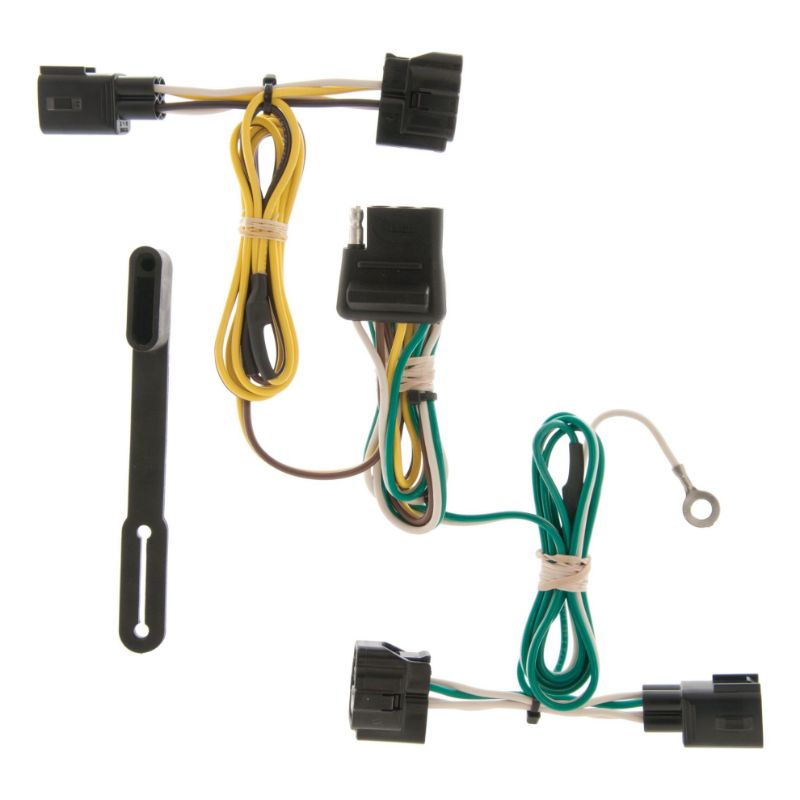Picture of Curt Custom Wiring Harness, 4-Way Flat Output, Select Jeep Wrangler TJ - 55363