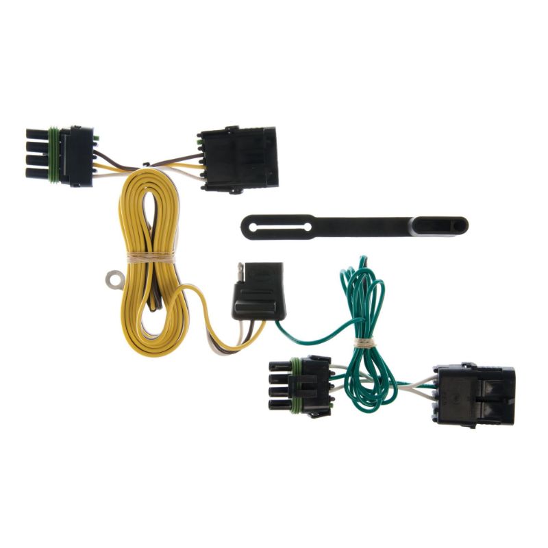 Picture of Curt Custom Wiring Harness, 4-Way Flat Output, Select Jeep Wrangler TJ - 55356