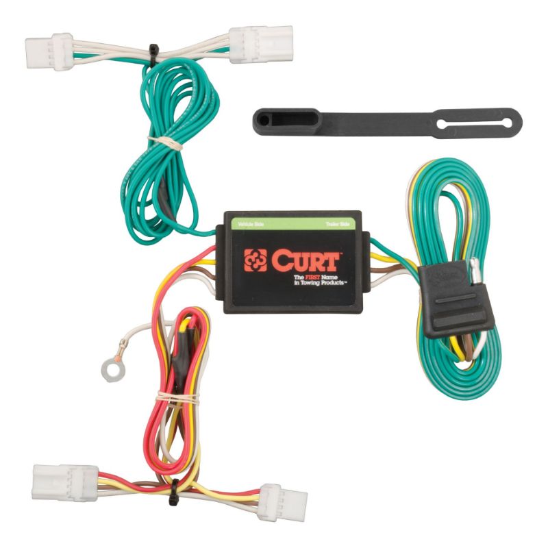 Picture of Curt Custom Wiring Harness, 4-Way Flat Output, Select Kia Forte5 - 56228
