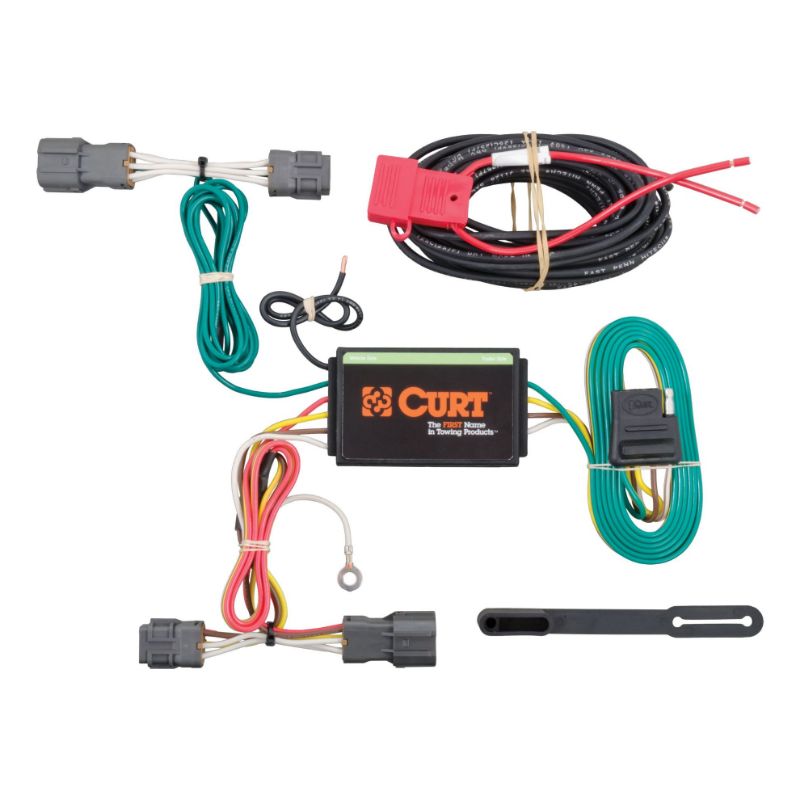 Picture of Curt Custom Wiring Harness, 4-Way Flat Output, Select Kia Rondo, Soul - 56220
