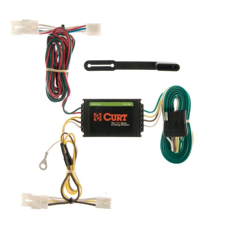 Picture of Curt Custom Wiring Harness, 4-Way Flat Output, Select Kia Sedona Van - 55309