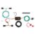 Picture of Curt Custom Wiring Harness, 4-Way Flat Output, Select Land Rover Discovery Sport - 56297