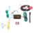 Picture of Curt Custom Wiring Harness, 4-Way Flat Output, Select Lincoln MKC - 56262