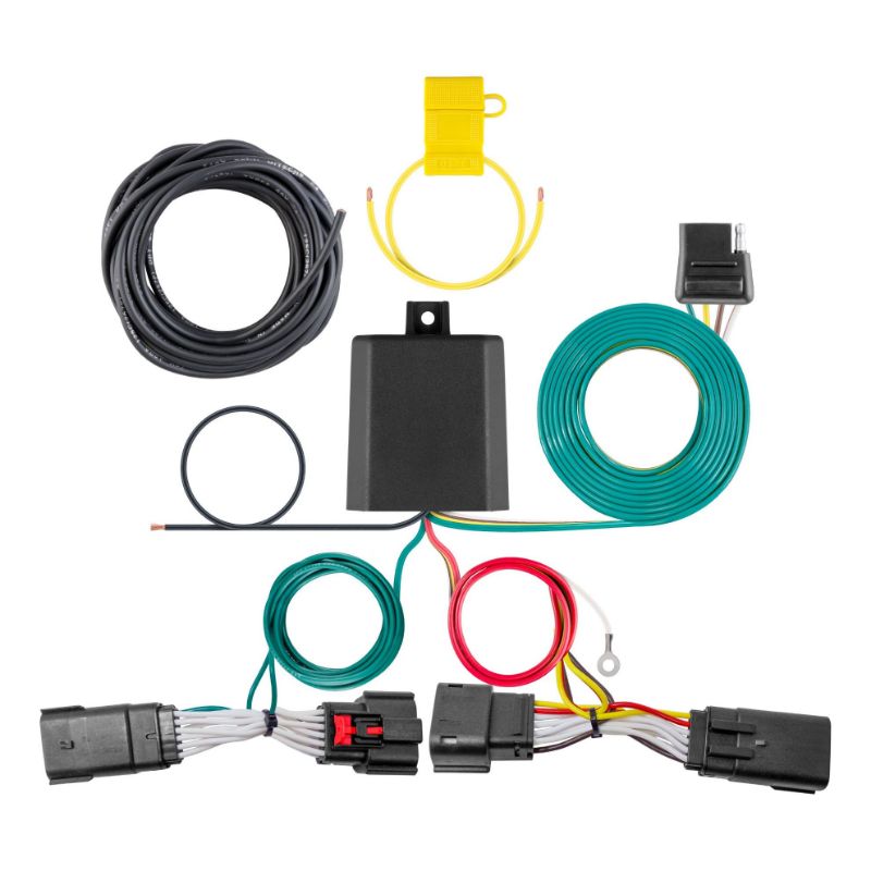 Picture of Curt Custom Wiring Harness, 4-Way Flat Output, Select Lincoln Nautilus - 56446