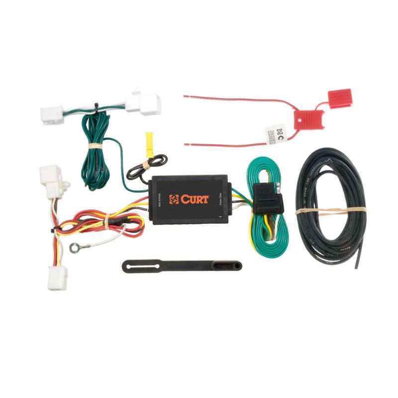 Picture of Curt Custom Wiring Harness, 4-Way Flat Output, Select Mazda 2 Hatchback, 5, CX-9 - 56016