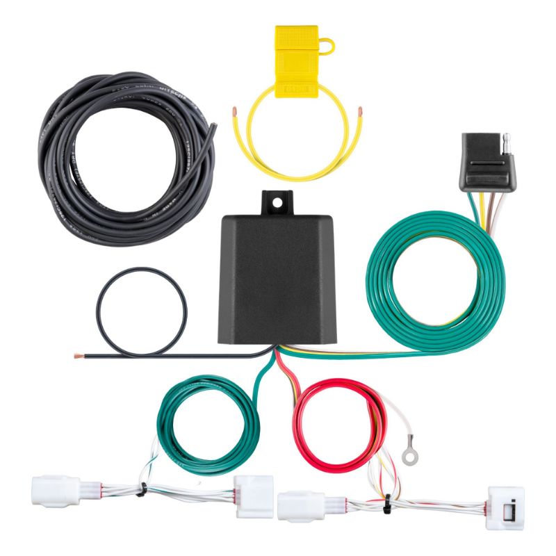 Picture of Curt Custom Wiring Harness, 4-Way Flat Output, Select Mazda 3 - 56435