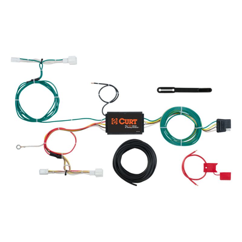 Picture of Curt Custom Wiring Harness, 4-Way Flat Output, Select Mazda CX-3 - 56300