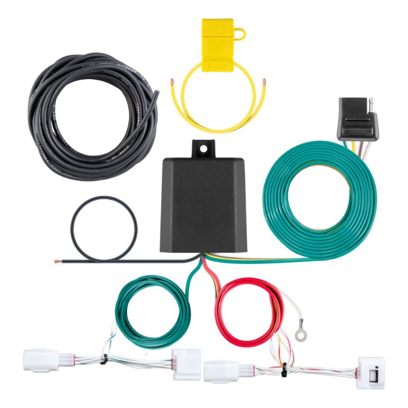 Picture of Curt Custom Wiring Harness, 4-Way Flat Output, Select Mazda CX-30 - 56450