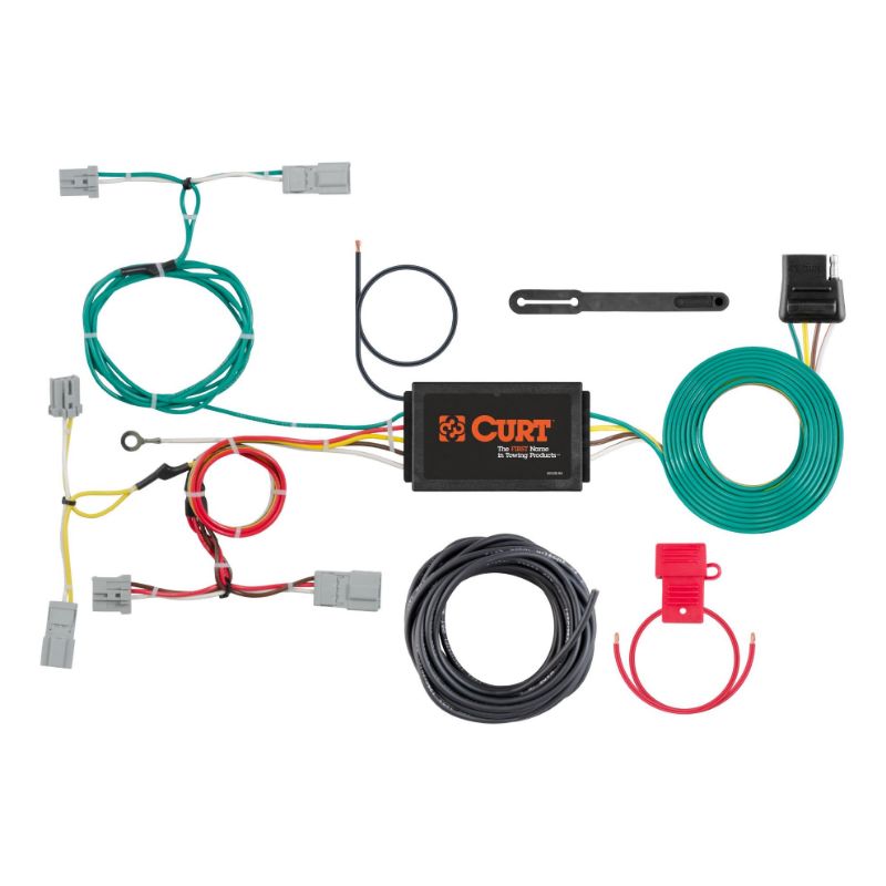 Picture of Curt Custom Wiring Harness, 4-Way Flat Output, Select Mazda CX-5 - 56310