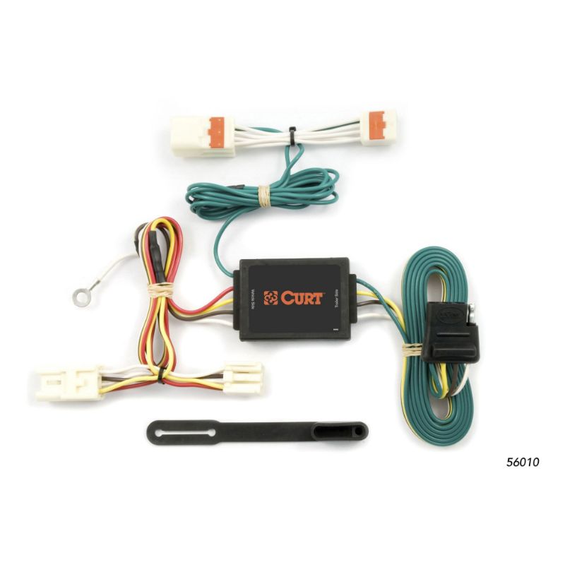 Picture of Curt Custom Wiring Harness, 4-Way Flat Output, Select Mazda MPV Van - 56010