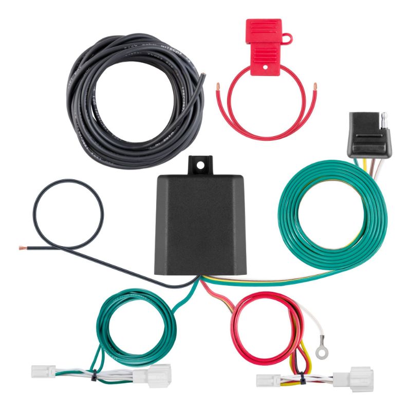 Picture of Curt Custom Wiring Harness, 4-Way Flat Output, Select Mitsubishi Outlander Sport - 56482