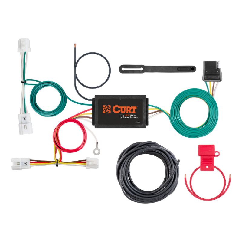 Picture of Curt Custom Wiring Harness, 4-Way Flat Output, Select Nissan Altima - 56339