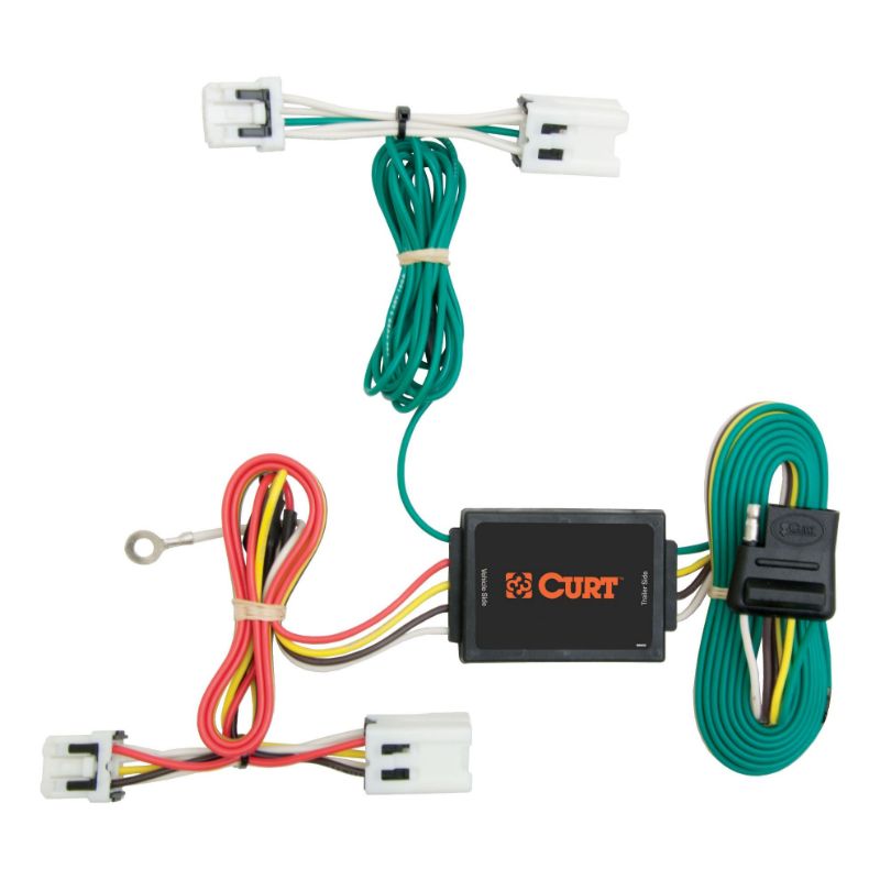 Picture of Curt Custom Wiring Harness, 4-Way Flat Output, Select Nissan Juke - 56124