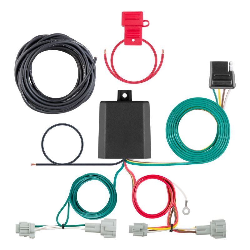 Picture of Curt Custom Wiring Harness, 4-Way Flat Output, Select Nissan Quest - 56342