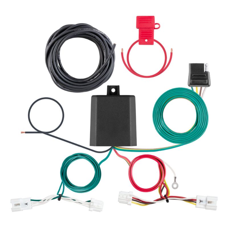 Picture of Curt Custom Wiring Harness, 4-Way Flat Output, Select Nissan Sentra - 56500