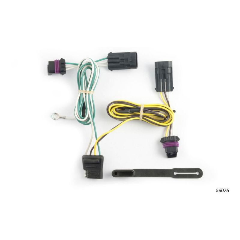 Picture of Curt Custom Wiring Harness, 4-Way Flat Output, Select Pontiac Grand Prix - 56076