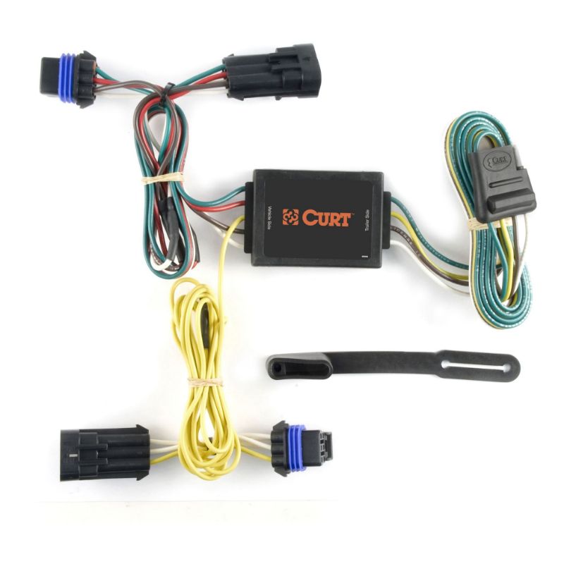 Picture of Curt Custom Wiring Harness, 4-Way Flat Output, Select Saturn Ion - 56036