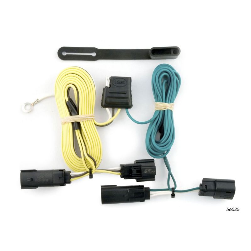 Picture of Curt Custom Wiring Harness, 4-Way Flat Output, Select Saturn Outlook - 56025