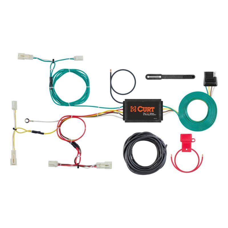 Picture of Curt Custom Wiring Harness, 4-Way Flat Output, Select Scion iA - 56311