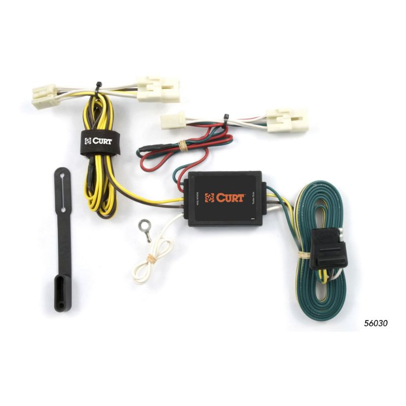 Picture of Curt Custom Wiring Harness, 4-Way Flat Output, Select Scion xB - 56030