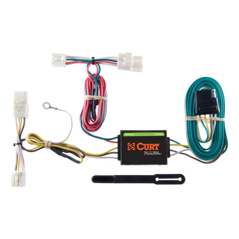 Picture of Curt Custom Wiring Harness, 4-Way Flat Output, Select Scion xD - 56136