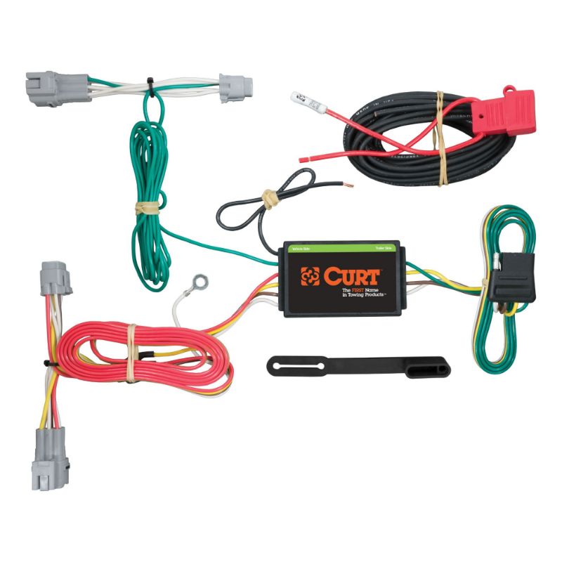 Picture of Curt Custom Wiring Harness, 4-Way Flat Output, Select Subaru Crosstrek, XV Hybrid - 56243