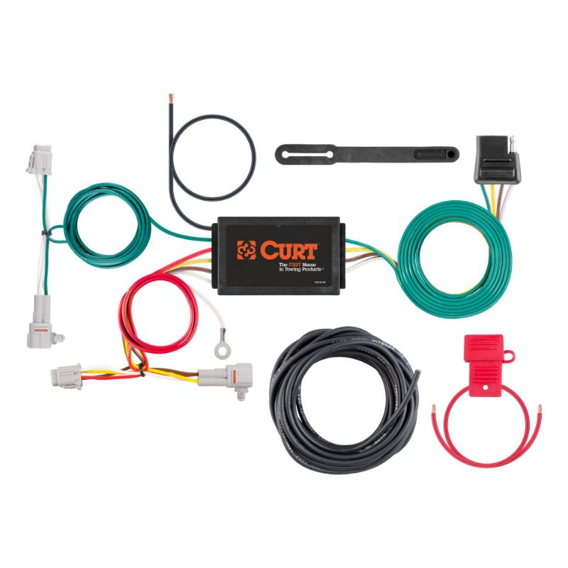 Picture of Curt Custom Wiring Harness, 4-Way Flat Output, Select Subaru Impreza - 56367