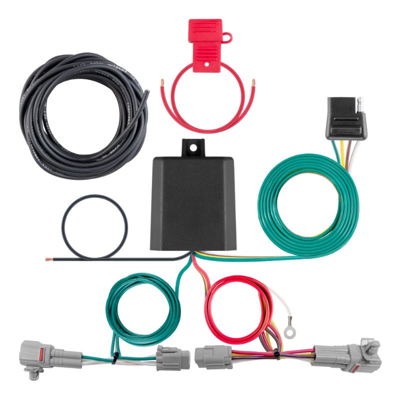 Picture of Curt Custom Wiring Harness, 4-Way Flat Output, Select Subaru Legacy - 56444