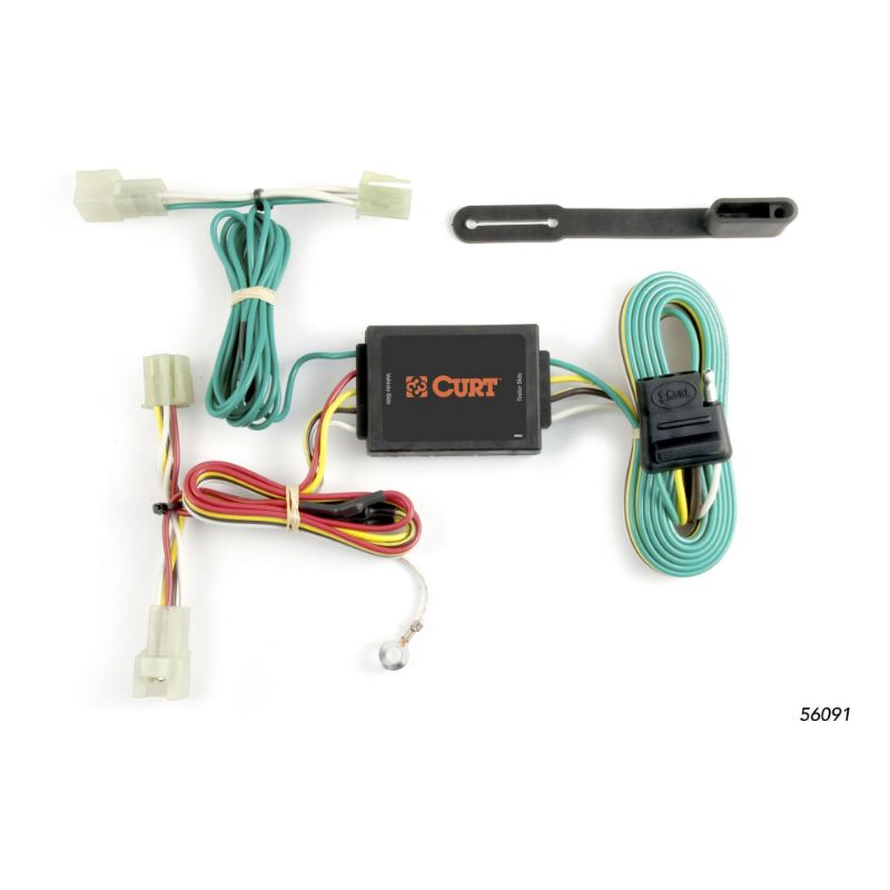 Picture of Curt Custom Wiring Harness, 4-Way Flat Output, Select Subaru Legacy sedan - 56091