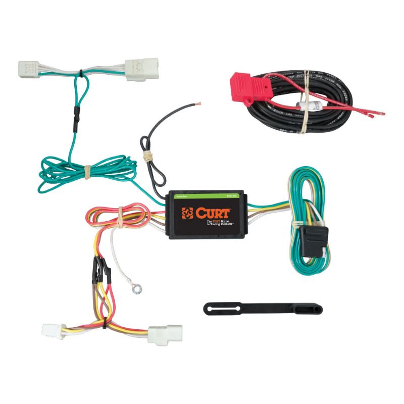 Picture of Curt Custom Wiring Harness, 4-Way Flat Output, Select Subaru WRX - 56259