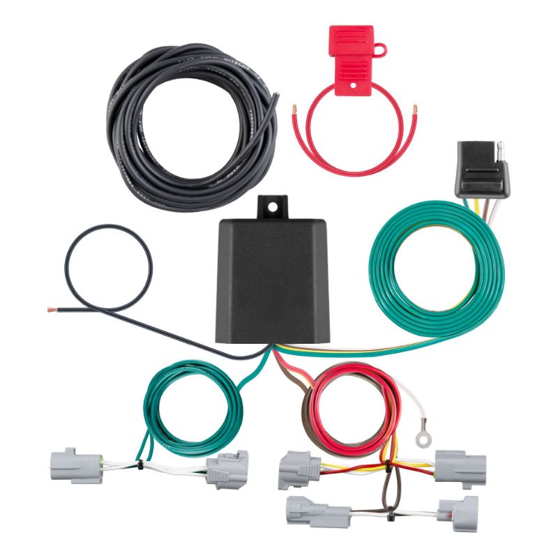 Picture of Curt Custom Wiring Harness, 4-Way Flat Output, Select Toyota Corolla Cross - 56479