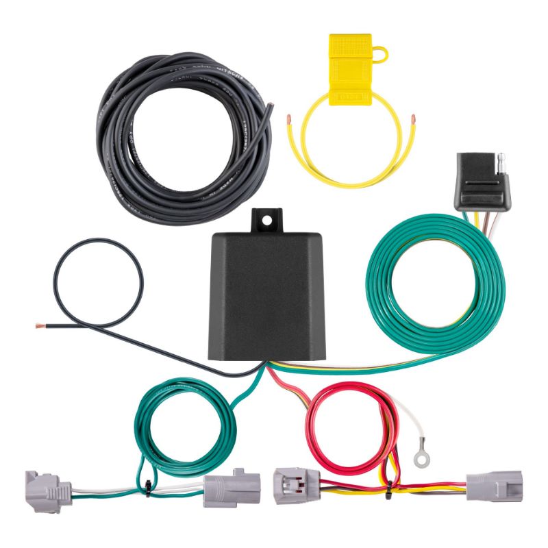 Picture of Curt Custom Wiring Harness, 4-Way Flat Output, Select Toyota Corolla Cross, C-HR - 56517