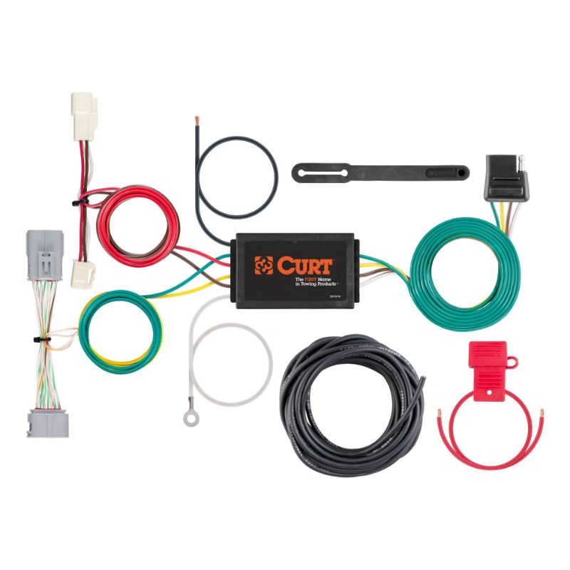 Picture of Curt Custom Wiring Harness, 4-Way Flat Output, Select Toyota Prius Prime - 56371