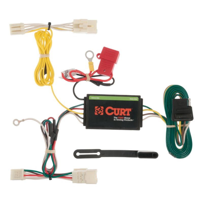 Picture of Curt Custom Wiring Harness, 4-Way Flat Output, Select Toyota Prius V - 56156