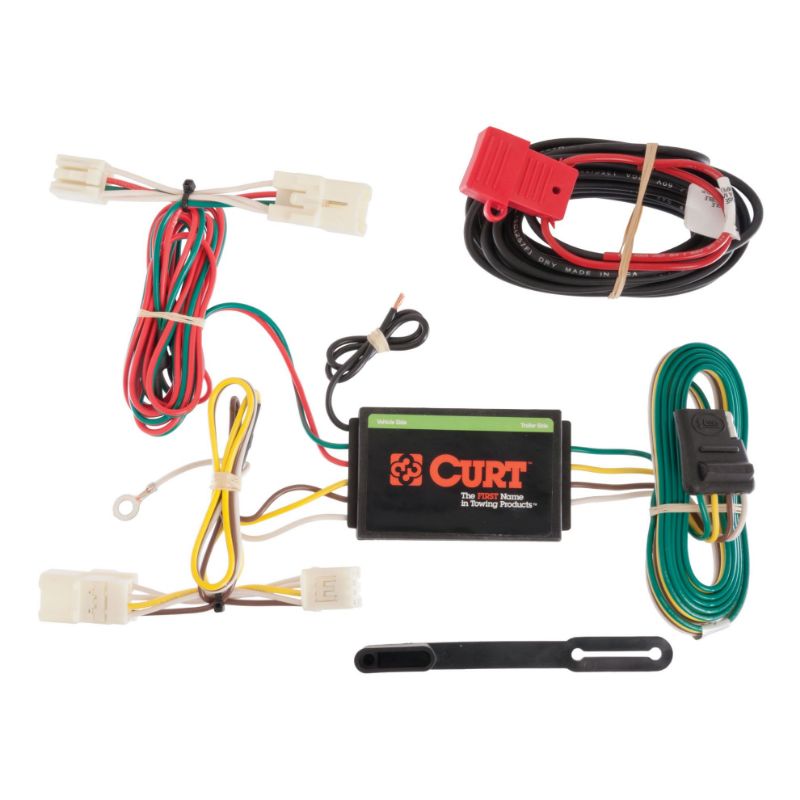 Picture of Curt Custom Wiring Harness, 4-Way Flat Output, Select Toyota RAV4 - 56165