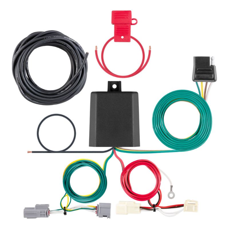 Picture of Curt Custom Wiring Harness, 4-Way Flat Output, Select Toyota Venza - 56460