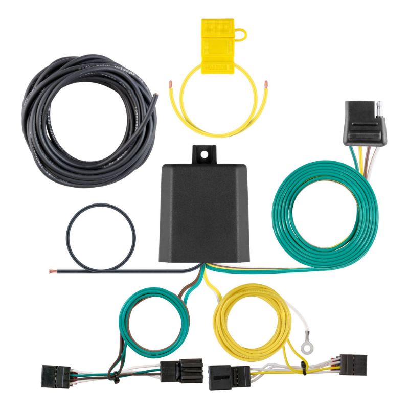 Picture of Curt Custom Wiring Harness, 4-Way Flat Output, Select Volkswagen Tiguan - 56422