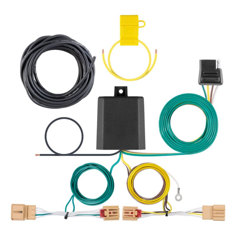 Picture of Curt Custom Wiring Harness, 4-Way Flat Output, Select Volkswagen Tiguan - 56403