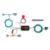 Picture of Curt Custom Wiring Harness, 4-Way Flat Output, Select Volvo XC90 - 56285