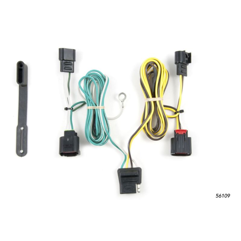 Picture of Curt Custom Wiring Harness, 4-Way Flat, Select Dodge Journey without LED Lights - 56109
