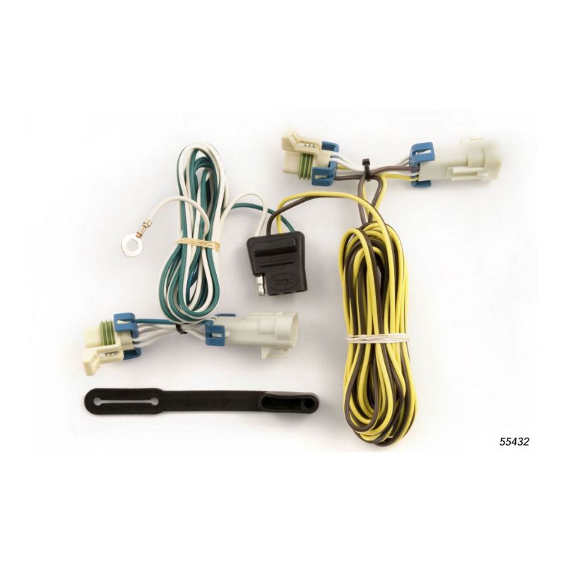 Picture of Curt Custom Wiring, 4-Flat, Select Chevrolet Cobalt, HHR, Pontiac G5, Pursuit Coupe - 55432