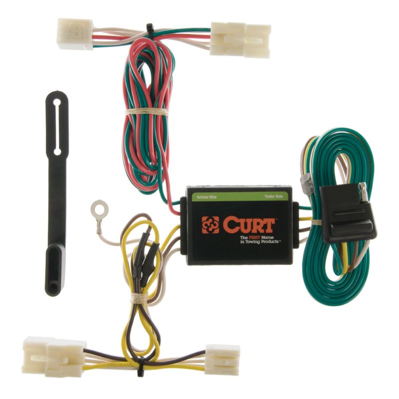Picture of Curt Custom Wiring, 4-Flat, Select Hyundai Santa Fe SUV, Elantra Touring, Kia Rio5 - 55310