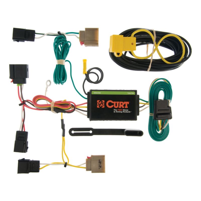 Picture of Curt Custom Wiring, 4-Way Flat Output, Select Dodge Caliber, Jeep Patriot, Compass - 55050