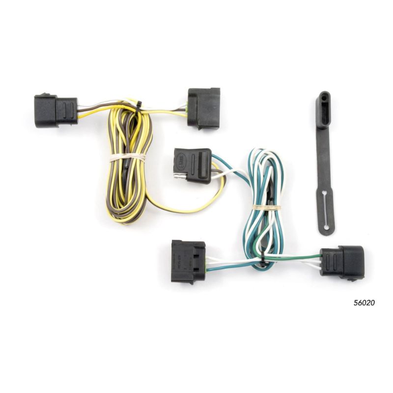 Picture of Curt Custom Wiring, 4-Way Flat Output, Select Ford E-150, E-250, E-350 Super Duty - 56020