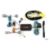 Picture of Curt Custom Wiring, 4-Way Flat Output, Select Lincoln MKS, Ford Fiesta Hatchback - 56064