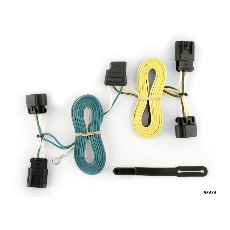 Picture of Curt Custom Wiring, 4-Way Flat, Select Chevrolet Cobalt, Pontiac G5, Pursuit Sedan - 55434